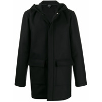 A.P.C. concealed front coat - Azul