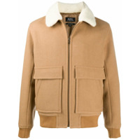 A.P.C. Jaqueta com zíper - Neutro