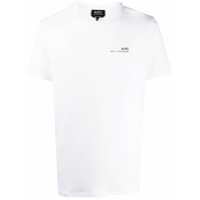 A.P.C. logo print T-shirt - Branco