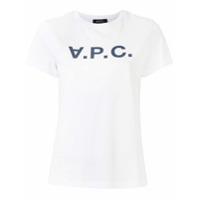 A.P.C. logo print T-shirt - Branco