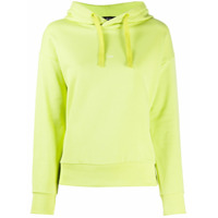 A.P.C. Moletom com capuz e logo mini - Verde