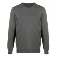 A.P.C. round neck sweater - Cinza