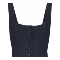 Araks Blusa cropped Tilly - Azul