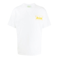 Aries Camiseta Classic Temple - Branco