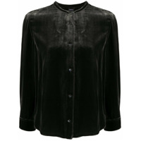 Aspesi Blusa de veludo - Cinza