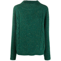 Aspesi cable knit jumper - Verde
