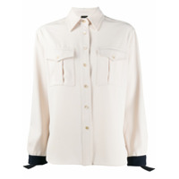 Aspesi Camisa de crepe - Neutro