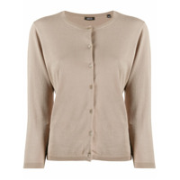 Aspesi Cardigan decote redondo - Neutro