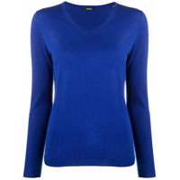 Aspesi v-neck wool jumper - Azul
