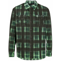 B-Used Camisa xadrez - Verde