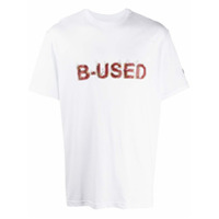 B-Used Camiseta com estampa - Branco