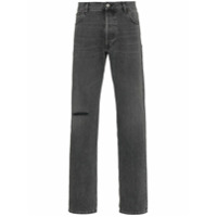 Balenciaga Calça jeans com recorte - Cinza