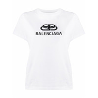 Balenciaga Camisa com estampa BB - Branco