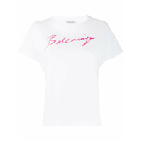 Balenciaga Camiseta com logo - Branco