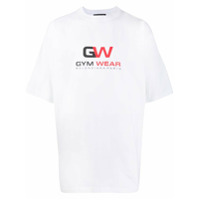 Balenciaga Camiseta Gym Wear - Branco
