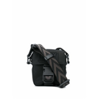 Bally Bolsa tiracolo com logo - Preto