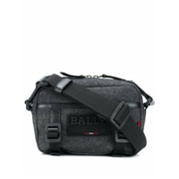 Bally Bolsa tiracolo com patch de logo - Preto