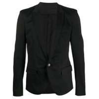 Balmain Blazer com um botão - Preto