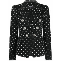 Balmain Blazer estruturado com poás - Preto