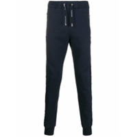 Balmain Calça esportiva com logo - Azul