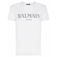 Balmain Camiseta com estampa Paris - Branco