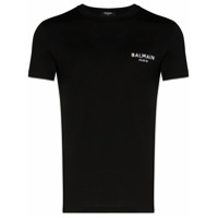Balmain Camiseta com logo - 001 BLACK