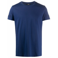 Balmain Camiseta com logo gravado - Azul