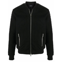 Balmain Jaqueta bomber com zíper - Preto