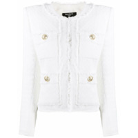 Balmain Jaqueta de tweed - Branco