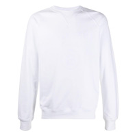 Balmain logo print sweatshirt - Branco