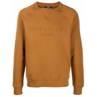 Balmain Moletom com logo - Preto