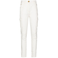 Balmain Panelled skinny jeans - Branco