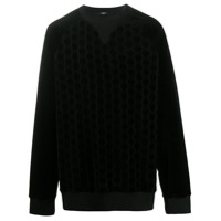 Balmain Suéter com logo - Preto