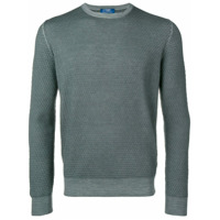 Barba crew neck jumper - Verde