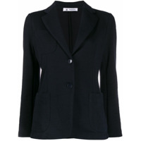 Barena Blazer com detalhe de vincos - Azul