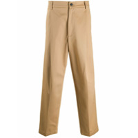 Barena Calça reta cintura alta - Neutro