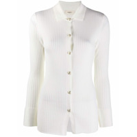 Barena Camisa de tricô canelado - Branco