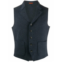 Barena Colete de alfaiataria slim - Azul