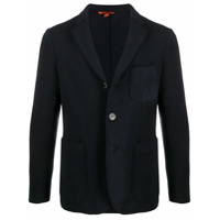 Barena wool blend button front blazer - Azul