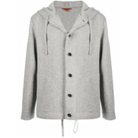 Barena wool blend hooded jacket - Cinza