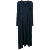 Barrie long sleeve knitted dress - Azul