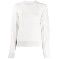 Barrie Suéter de cashmere e tricô - Branco