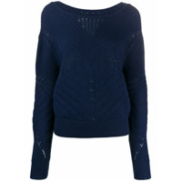 Barrie Suéter texturizado de tricô - Azul