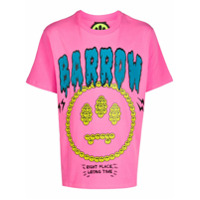 BARROW Camiseta com estampa de logo - Rosa