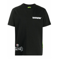 BARROW Camiseta com estampa smiley - Preto