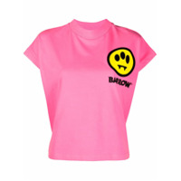 BARROW logo graphic print T-shirt - Rosa