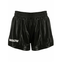 BARROW logo-print running shorts - Preto