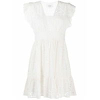 Ba&Sh anglaise broderie dress - Branco