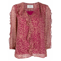 Ba&Sh Blusa com babados - Rosa