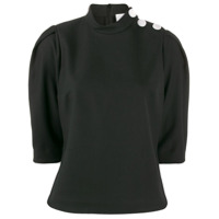 Ba&Sh Blusa Piz - Preto